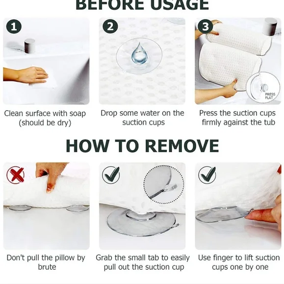 Bath Pillow for Hot Tub - Picture 6 of 7